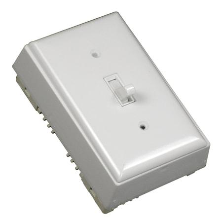 Wiremold Legrand 15 amps Toggle Surface Mount Switch White 1 pk NMW2-S